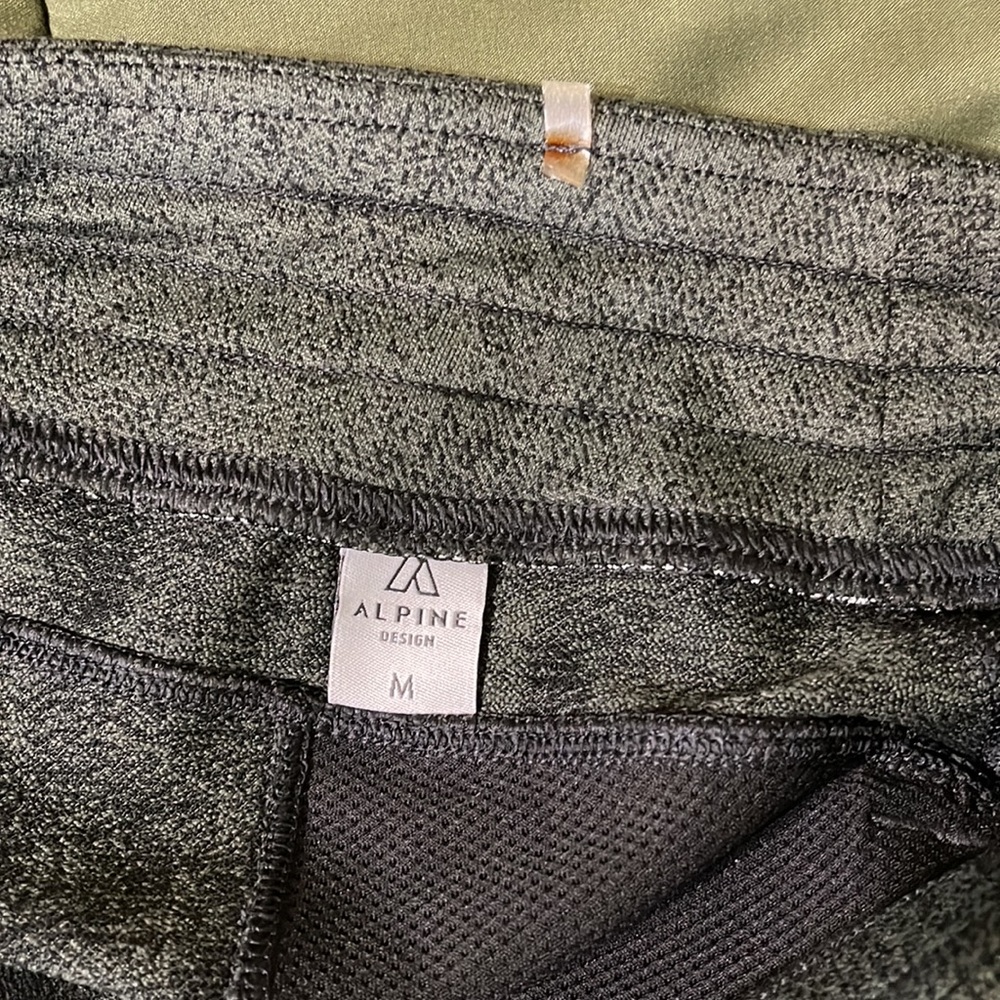 Alpine olive green hiking tights - Picture 7 of 8